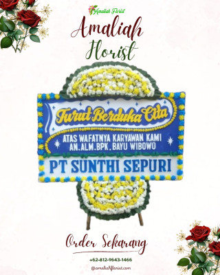 Papan Bunga Duka di Sangiang Jaya