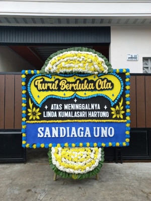 Papan Bunga Duka di Sangiang Jaya